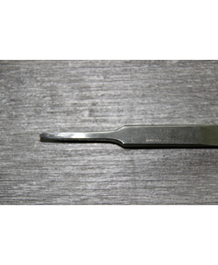 Pincet  plat rond